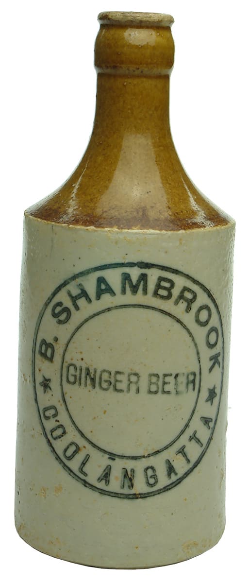 Shambrook Ginger Beer Coolangatta Stone Bottle