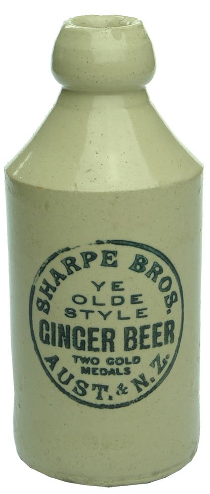 Sharpe Bros Ye Olde Style Ginger Beer Bottle