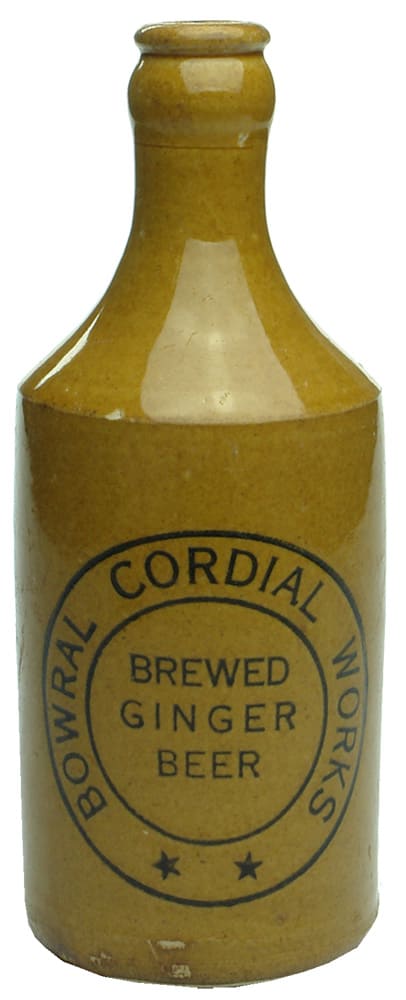 Bowral Cordial Works Stone Ginger Beer