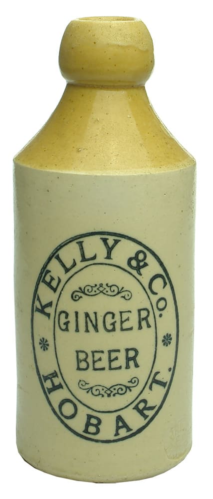 Kelly Ginger Beer Hobart Stone Bottle