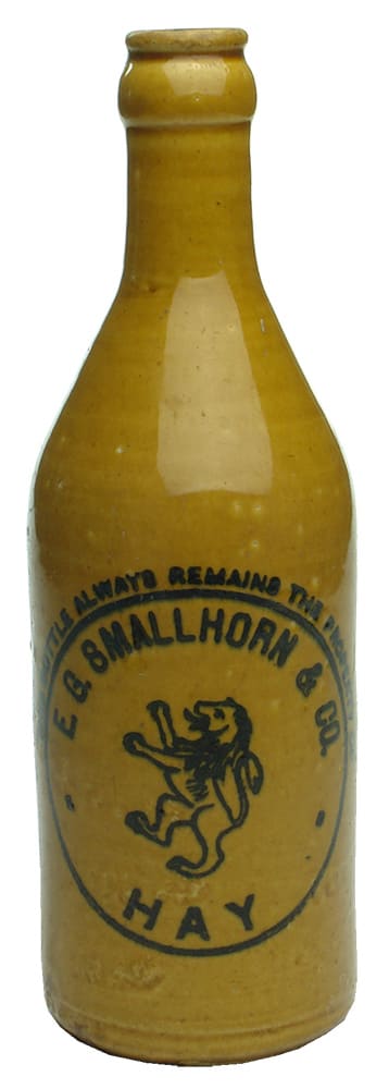 Smallhorn Hay Stone Ginger Beer Bottle