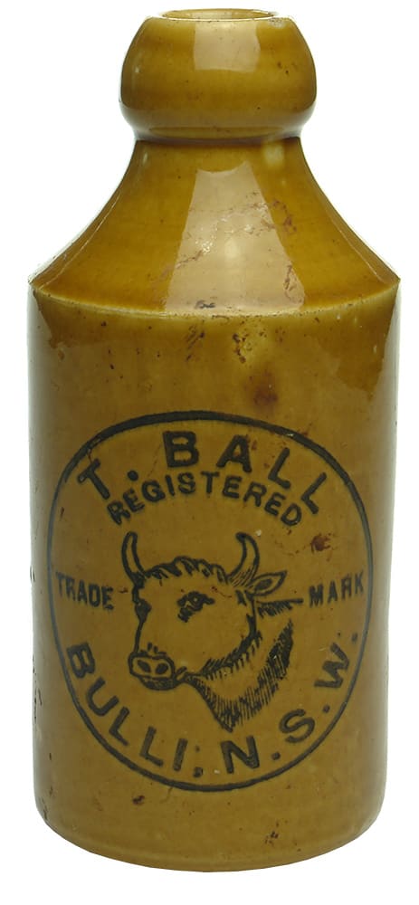 Ball Bulli Stoneware Ginger Beer Bottle