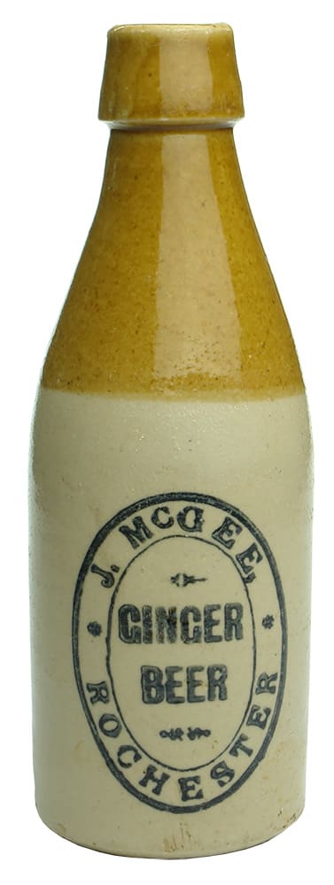 McGee Rochester Stone Ginger Beer Bottle