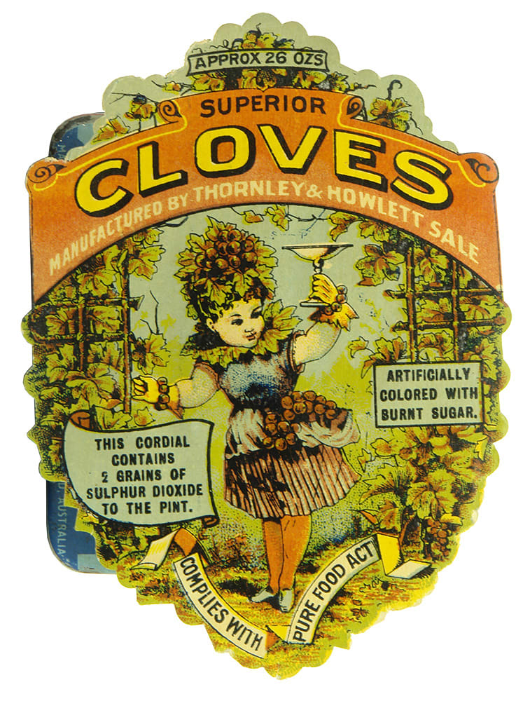 Thornley Howlett Sale Superior Cloves Antique Label