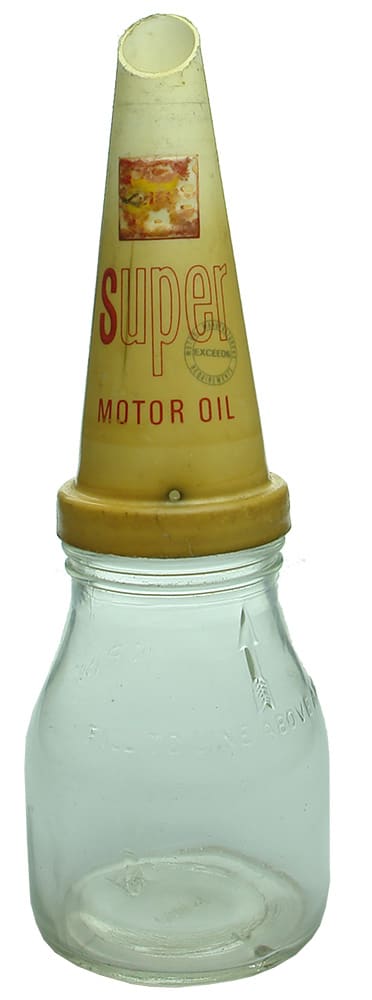 Shell Super Motor Oil Bottle Top