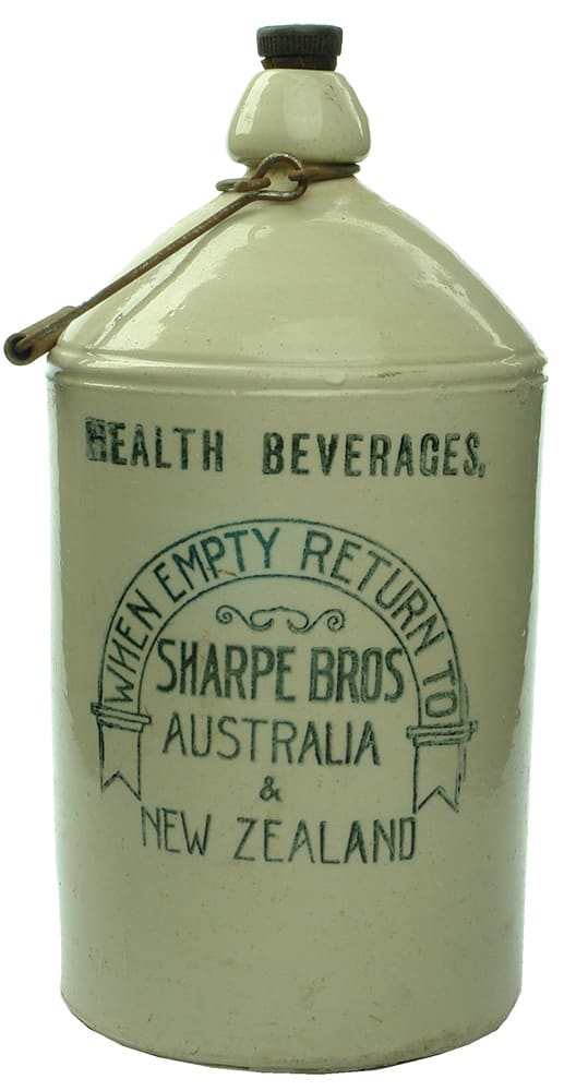 Sharpe Bros Health Beverages Australia New Zealand Stone Demijohn