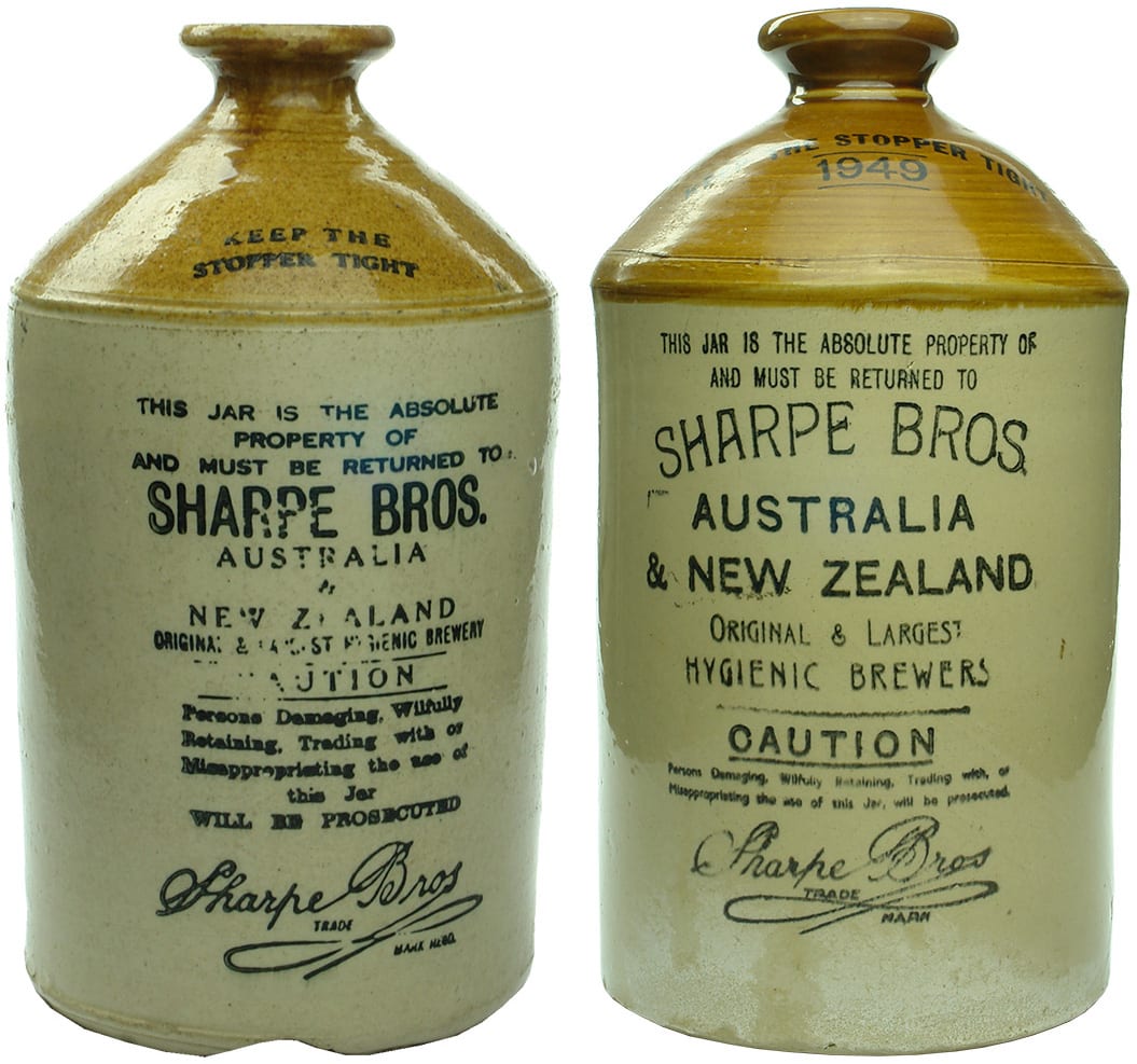Sharpe Bros Health Beverages Australia New Zealand Stone Demijohns