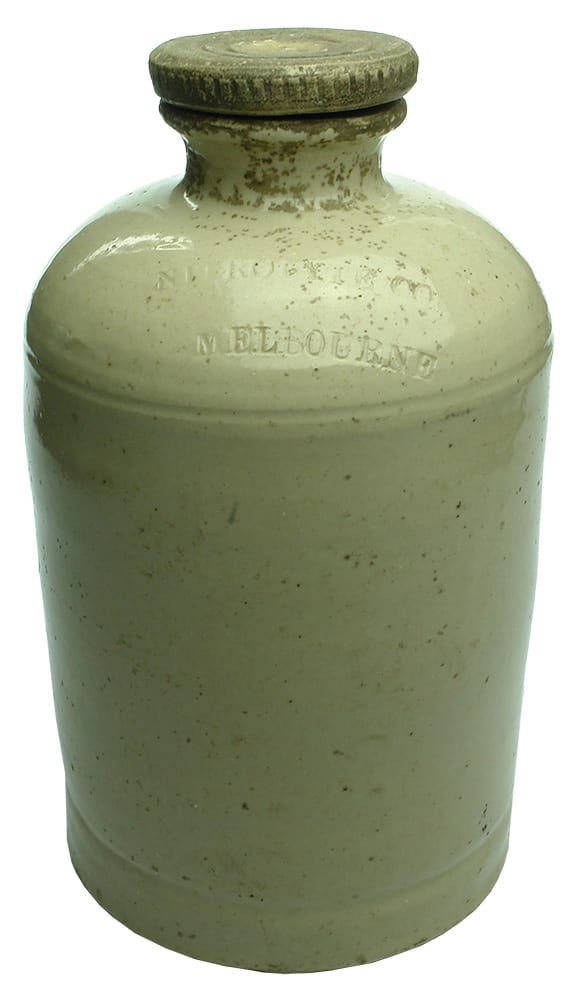 Nitrolyte Melbourne Stoneware Chemical Demijohn