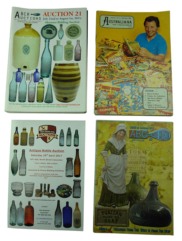 Bottle Collecting Auction Catalogues