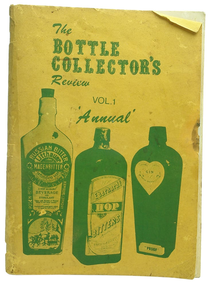 Bottle Collectors Review Volume 1