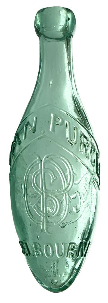 O'Sullivan Purcell Melbourne Antique Torpedo Bottle