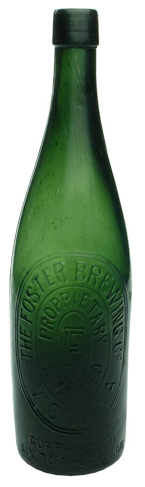 Foster Brewing Victoria Antique Bottle