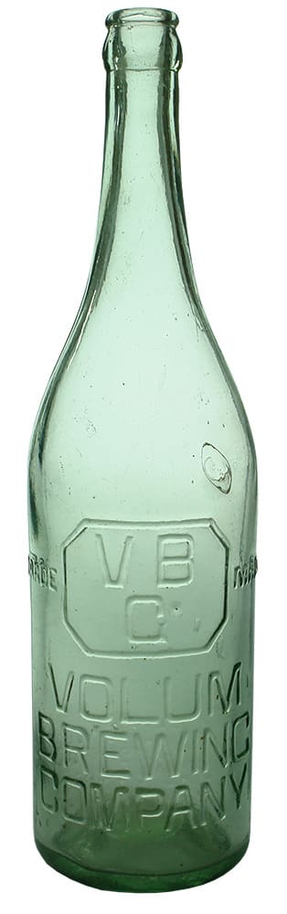 Volum Brewery Geelong Crown Seal Beer Bottle