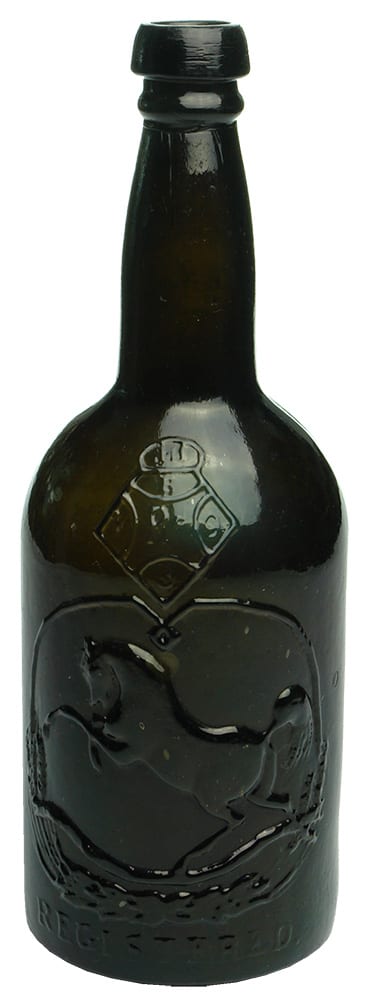 Black Horse Whisky Ale Stout Bottle