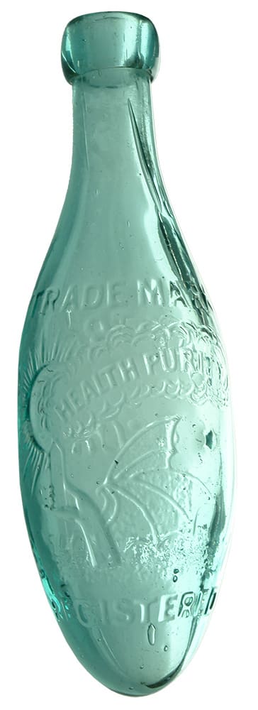 Trood Melbourne Antique Torpedo Lemonade Bottle
