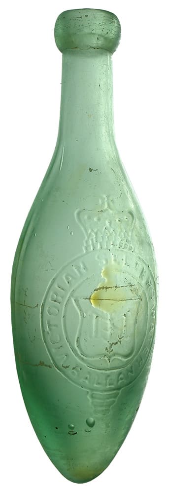 Victorian Selters Water Ballan Torpedo Bottle