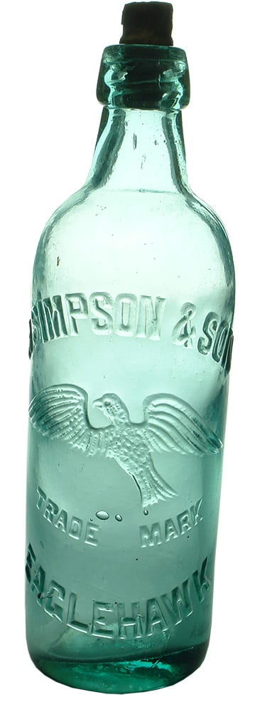 Simpson Eaglehawk Screw Stopper Bottle