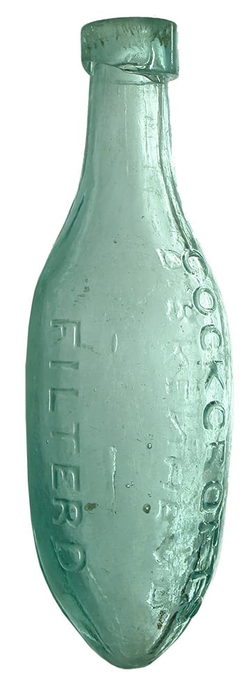 Cockcrofts Filterd Waters Birkenhead Torpedo bottle