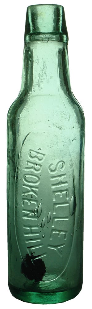 Shelley Broken Hill Antique Lamont Bottle