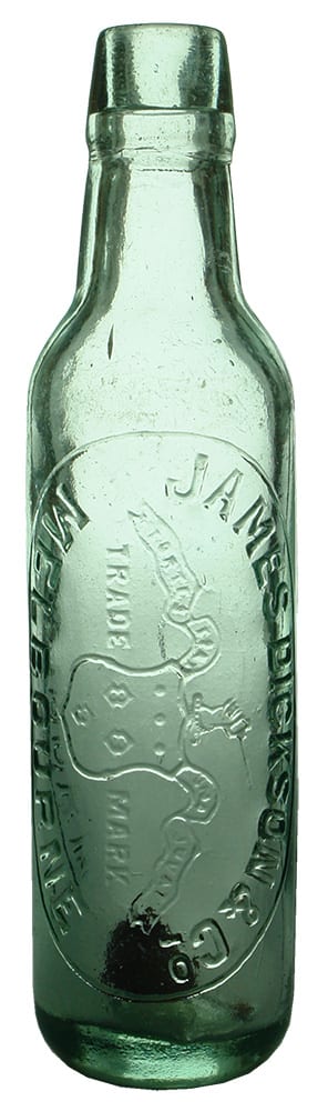 James Dickson Melbourne Antique Lamont Bottle