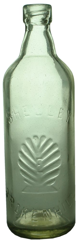 Shelley Broken Hill Vintage Screw Stopper Bottle