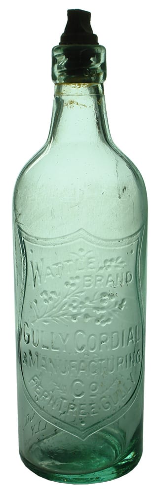 Wattle Brand Ferntree Gully Antique Bottle
