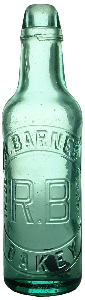 Barnes Oakey Antique Lamont Soft Drink Bottle