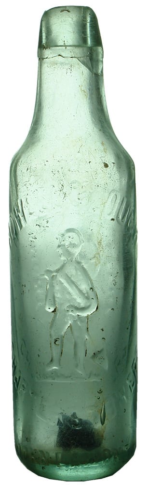Howell Lough Charters Towers Miner Antique Lamont Bottle