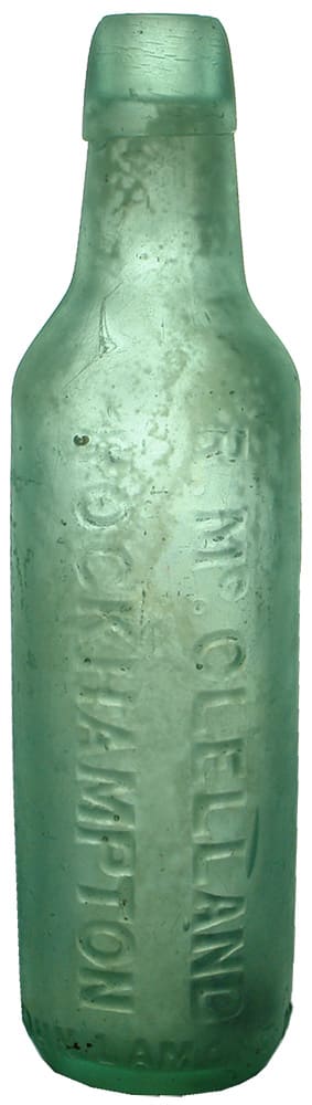 McClelland Rockhampton Lamonts Patent Antique Bottle
