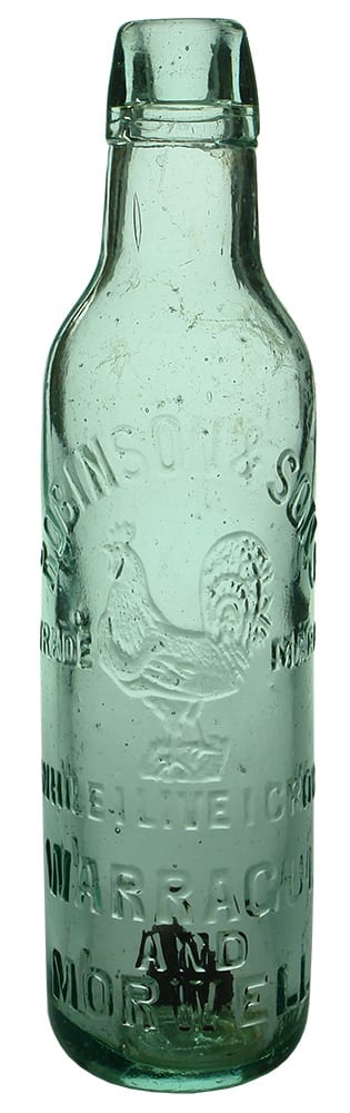 Robinson Warragul Morwell Rooster Lamont Bottle