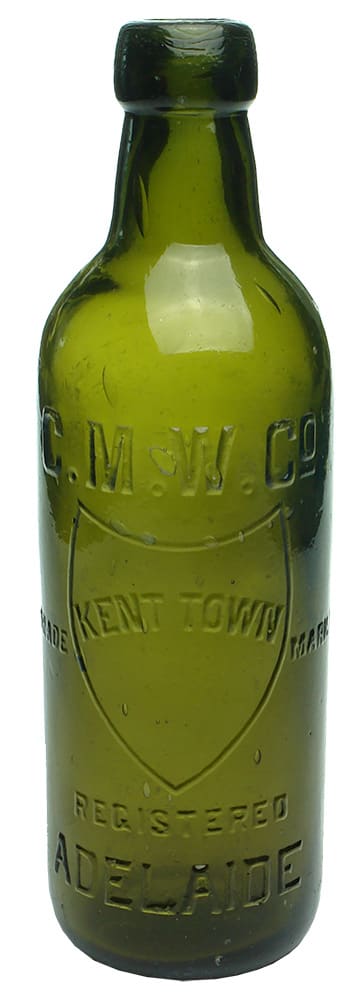 CMW Adelaide Green Screw Stopper Bottle