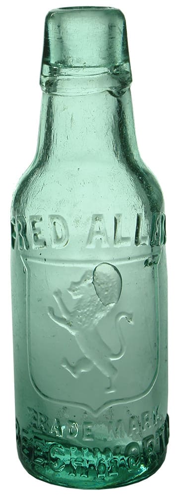 Fred Allen Beechworth Antique Bottle