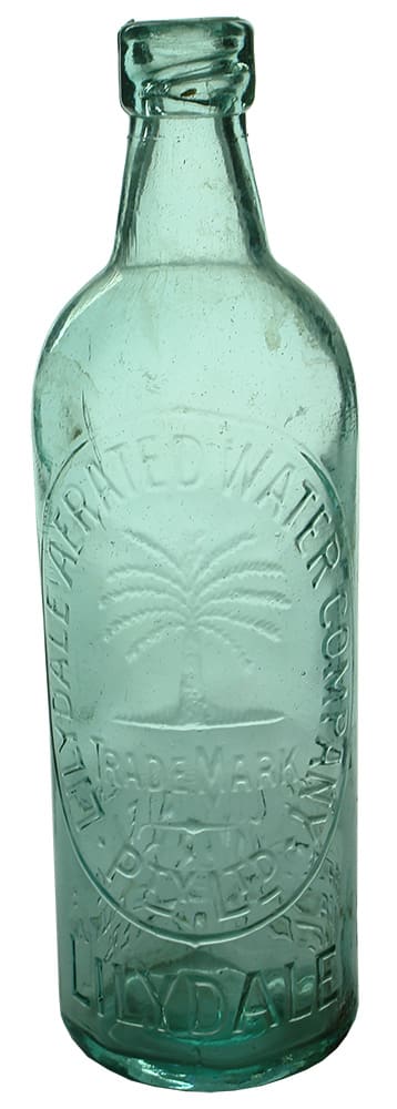 Lilydale Aerated Waters Antique Screw Stopper Bottle