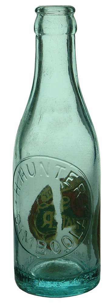 Hunter Dimboola Crown Seal Soft Drink Bottle