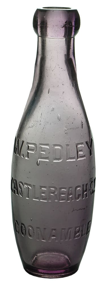 Pedley Castlereagh Coonamble Antique Skittle Bottle