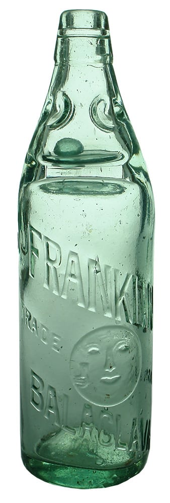 Franklin Balaclava Antique Codd Marble Bottle