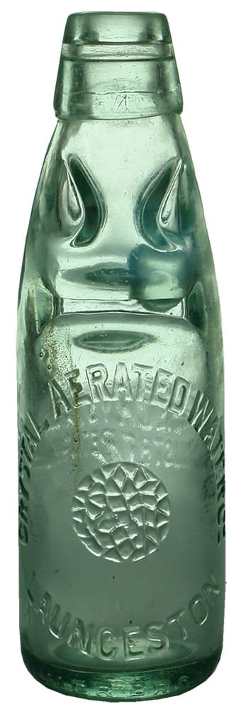 Crystal Aerated Waters Launceston Codd Bottle