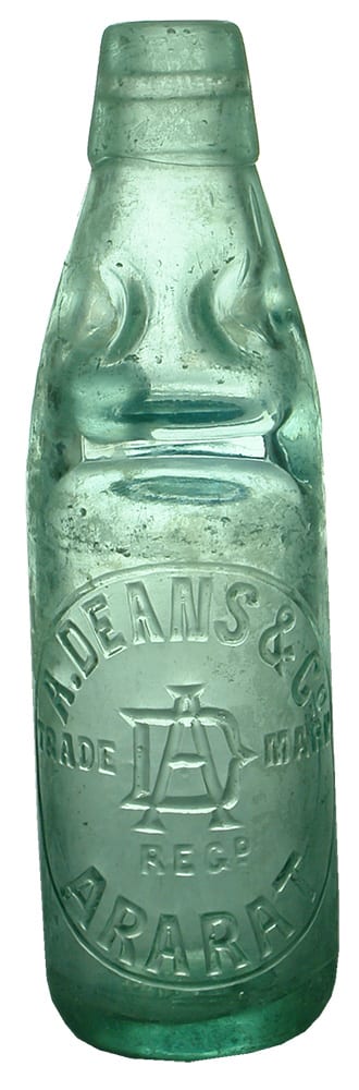 Deans Ararat Old Codd Marble Bottle