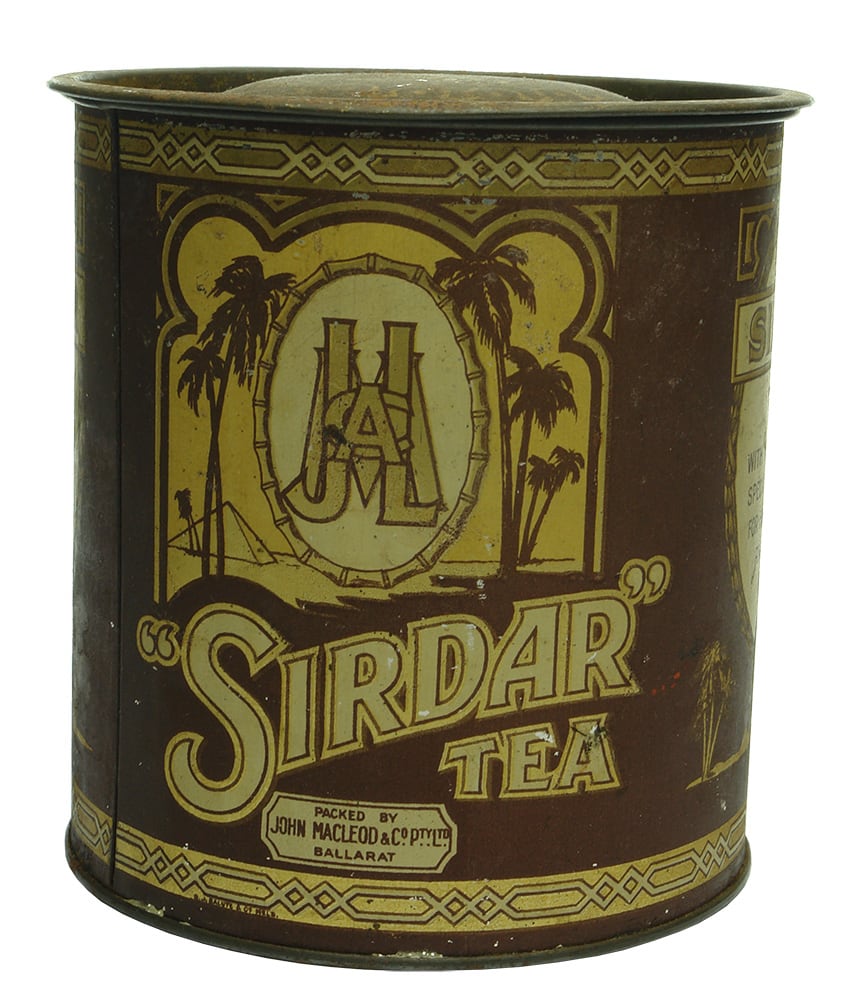 Sirdar Macleod Ballarat Tea Tin