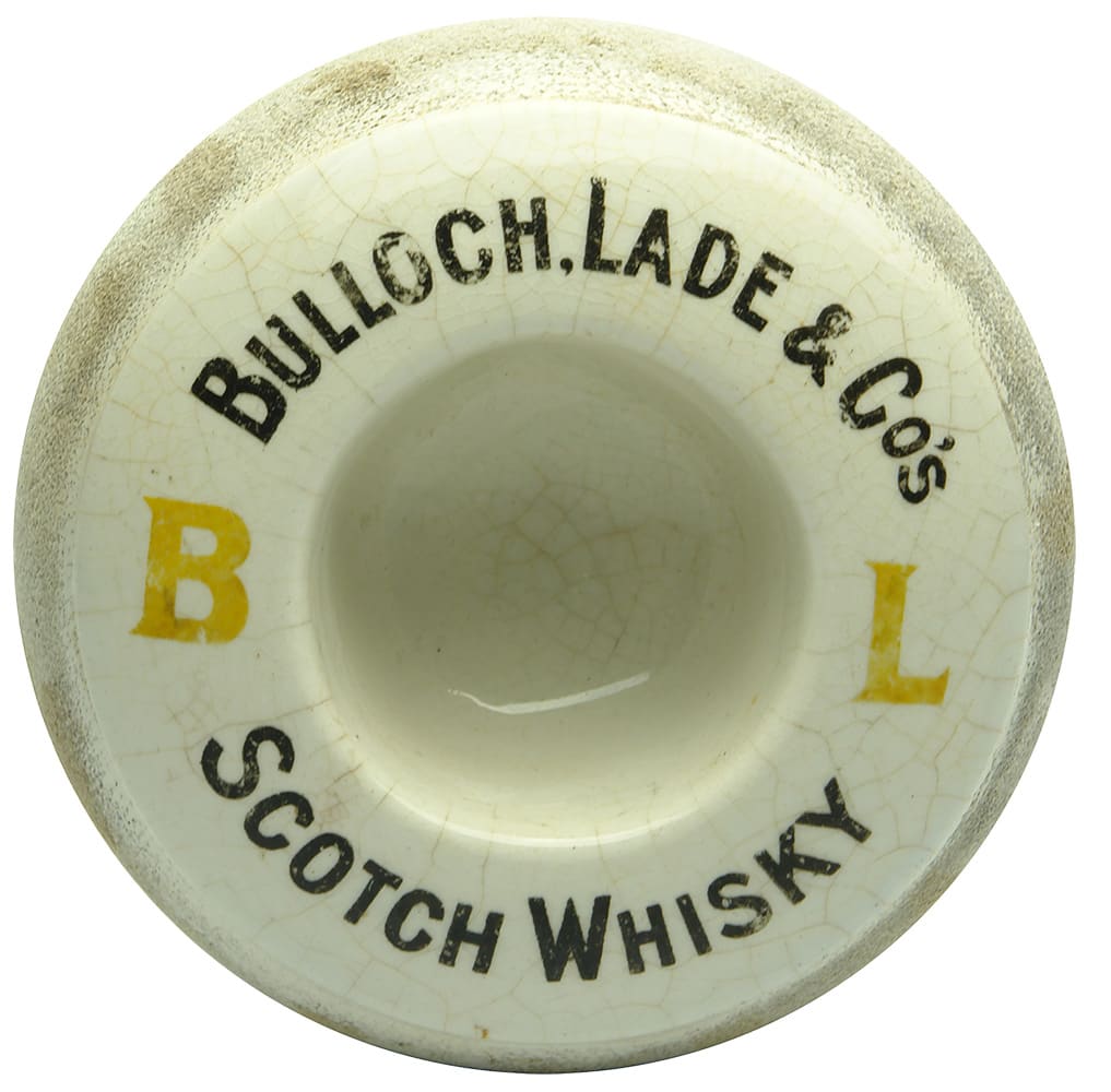 Bulloch Lade Scotch Whisky Advertising Match Striker