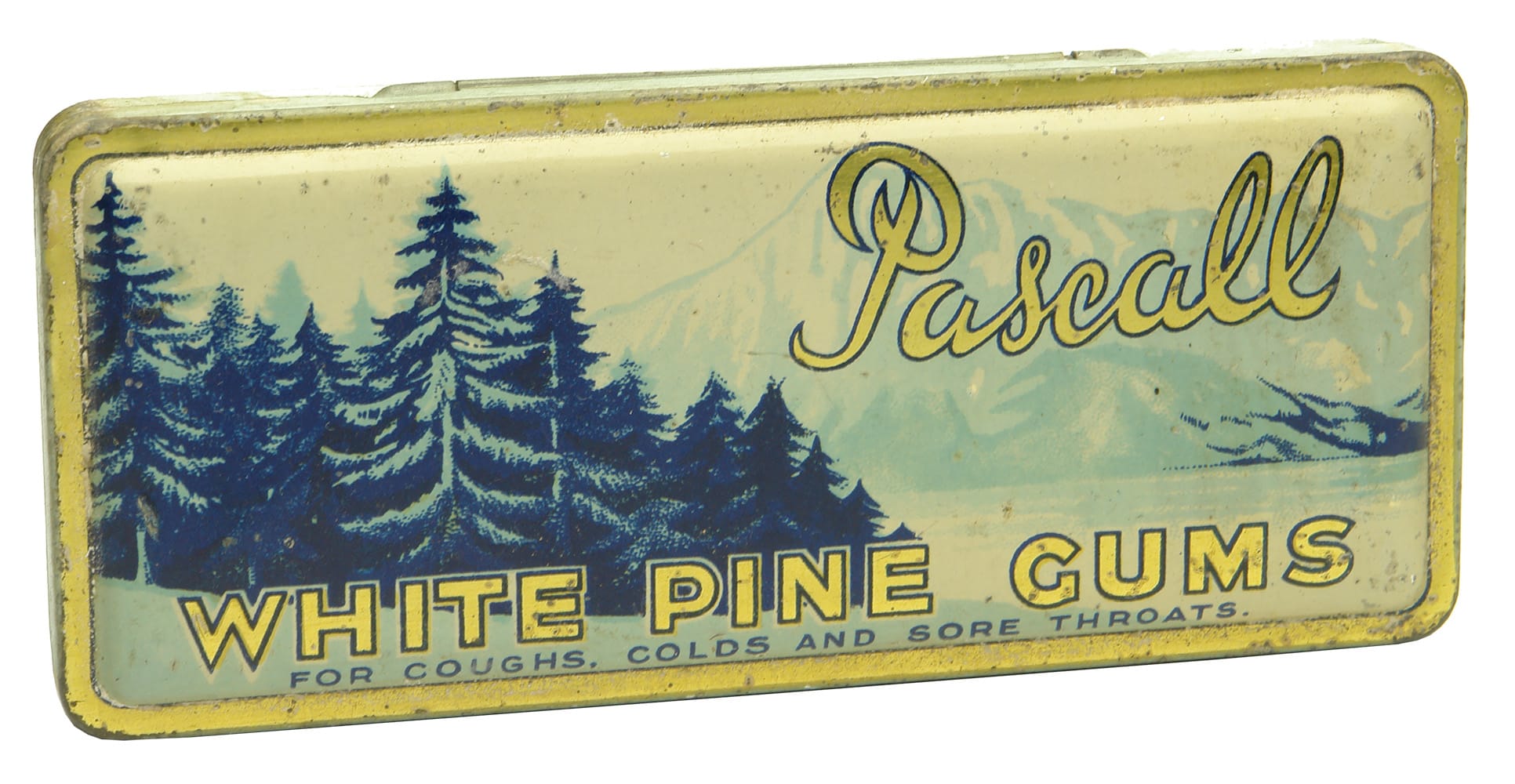 Pascall White Pine Gums Tin