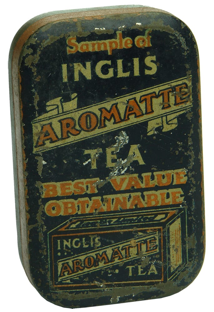 Inglis Aromatte Tea Sample Tin