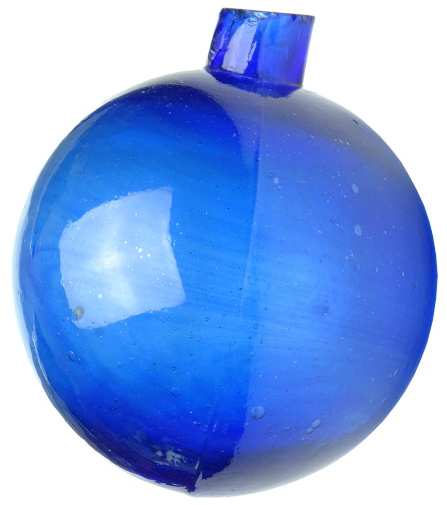 Large Blue glass range ball