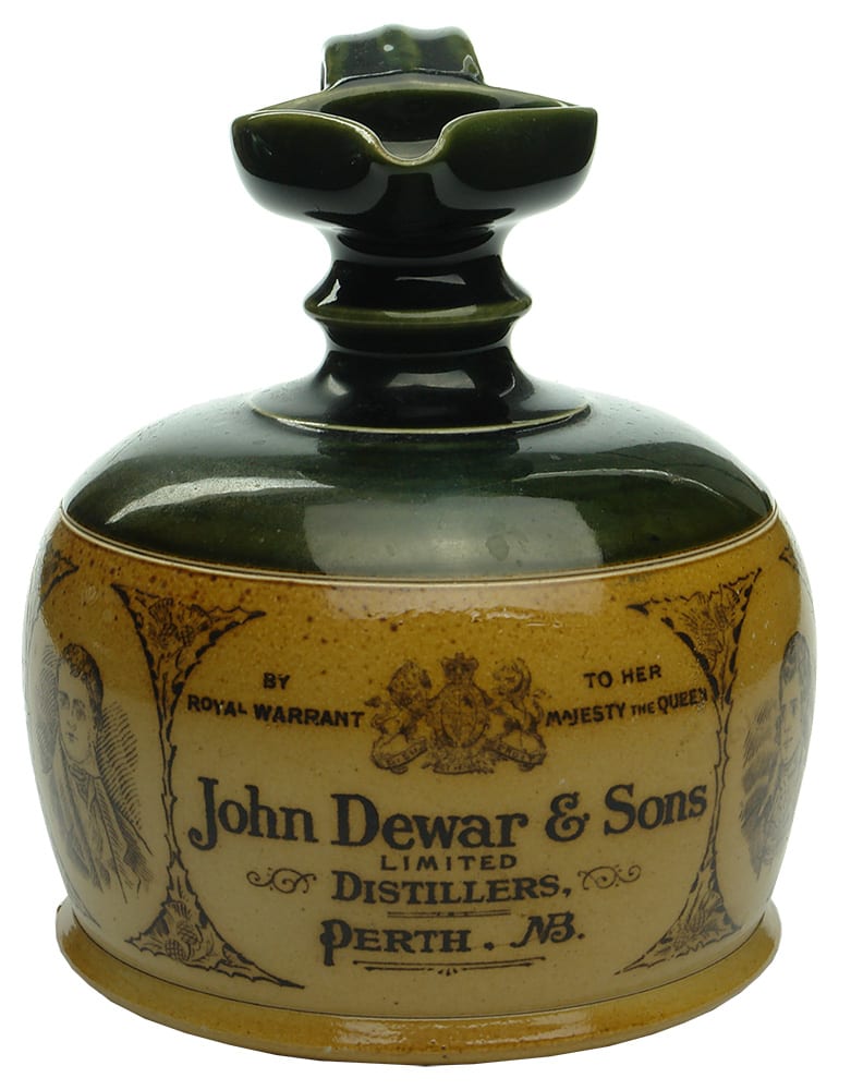 John Dewar Perth Silicon Ware Whisky Jug