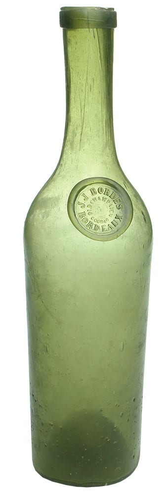 Bordes Old Champaign Cognac Bordeaux sealed bottle