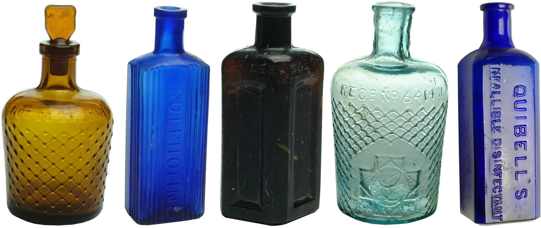 Antique Poison Bottles