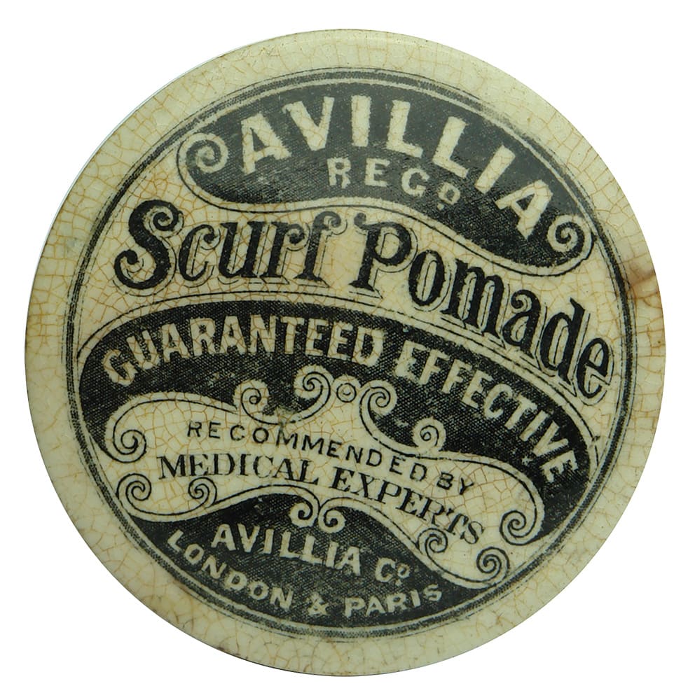 Avillia Scurf Pomade Pot Lid