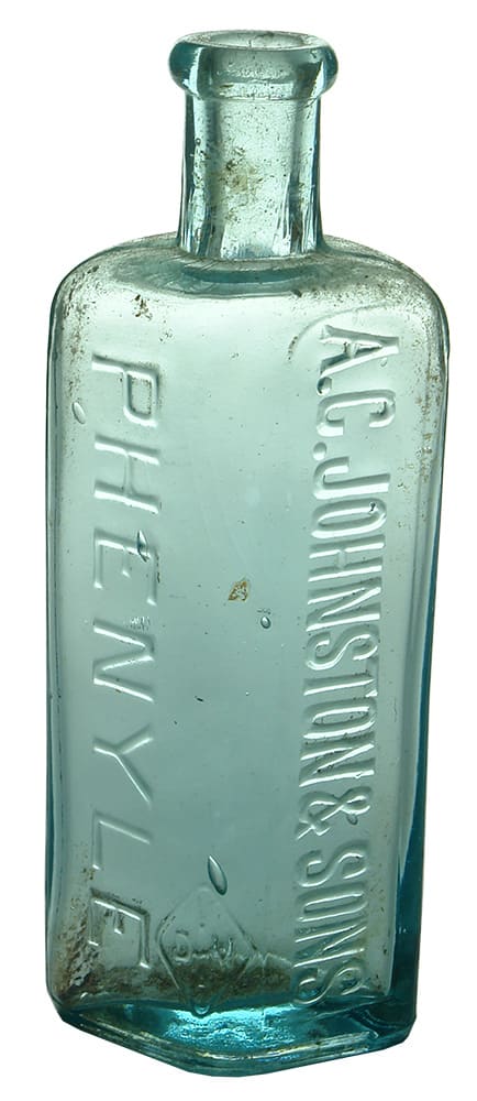 Johnston Phenyle Poison Bottle