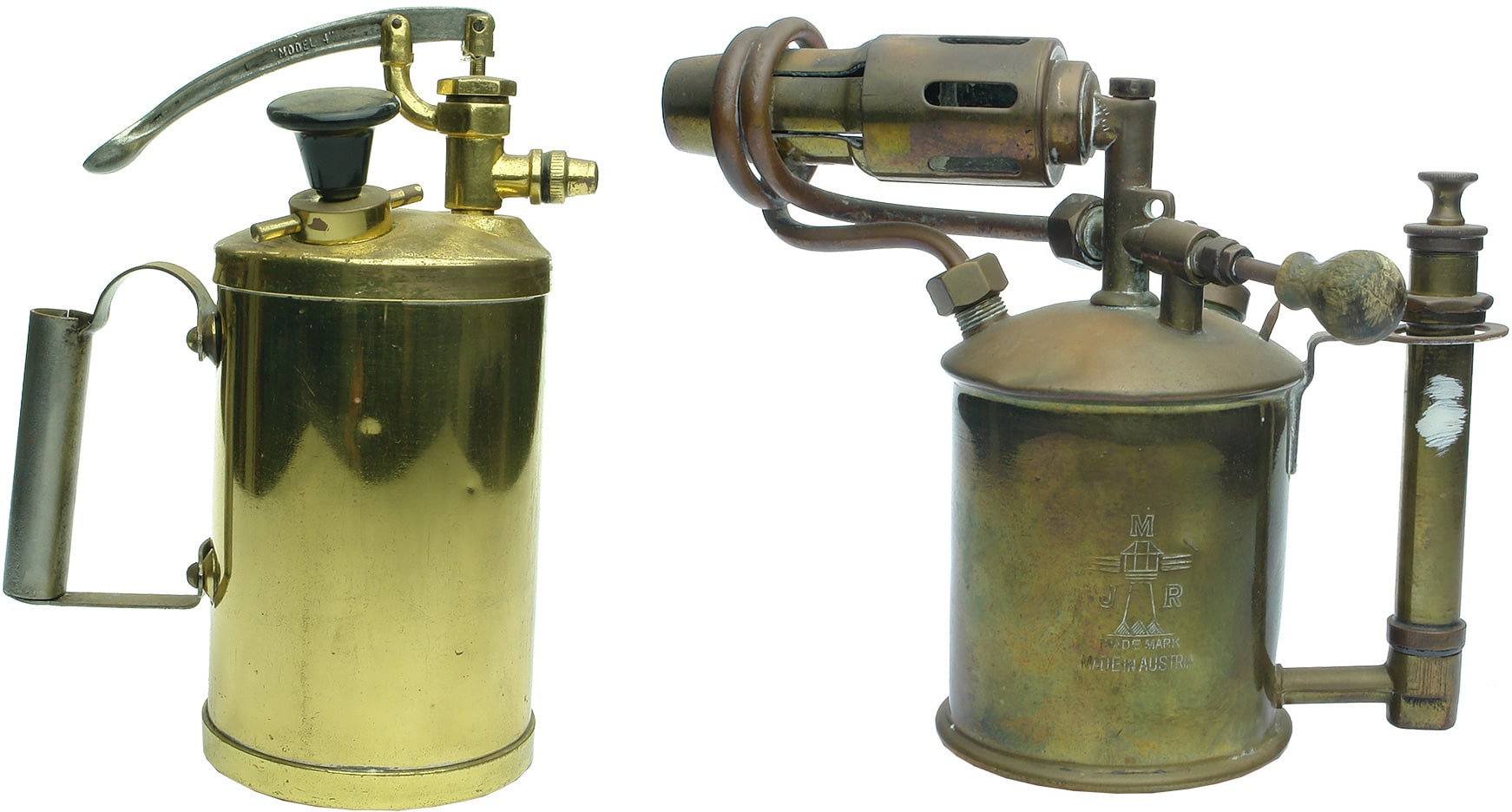 Old Brass Blowtorches