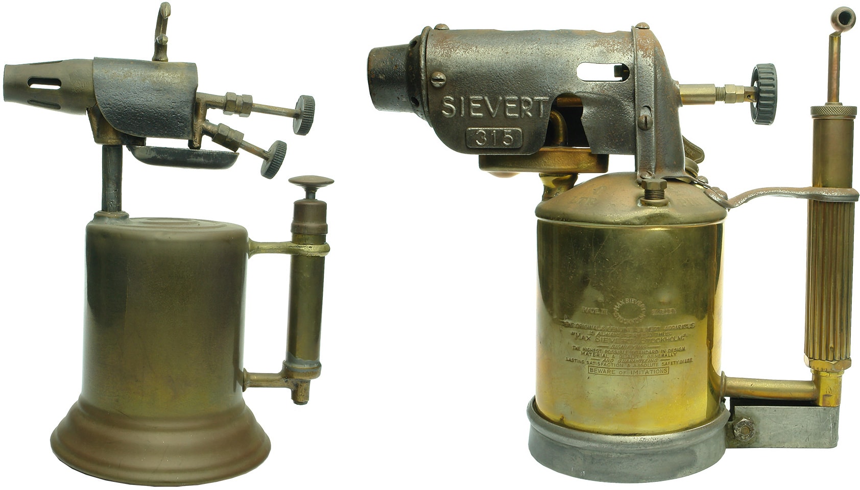 Old Brass Blowtorches